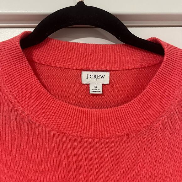 J Crew Women's Pink Crewneck Linen Sweater Size Small - Picture 4 of 8